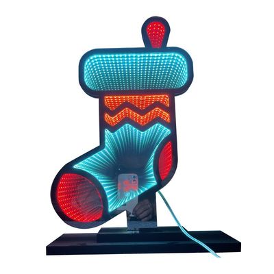 IP44 등급 LED 라이트 스트립 다층 미러 네온 표지판