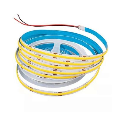 고 CRI 90 DC24V 12V 점 없는 LED COB 스트립 480Leds 220V 유연한 스마트 LED 조명