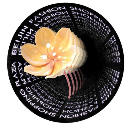 50C 와이파이 인피니티 LED 미러 다이내믹 플래그 및 그래픽 재생을 위한 인피니트 미러 네온