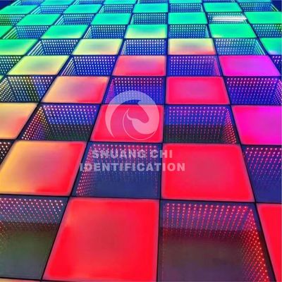 LED 광원 5050 RGB LED 휴수 유리 타일 인터랙티브 네온 댄스 플로어