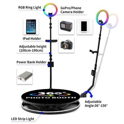 2023 SKY 360 오버헤드 톱 스핀러 휴대용 사진 부스 4M 컴팩트 및 휴대용 디자인