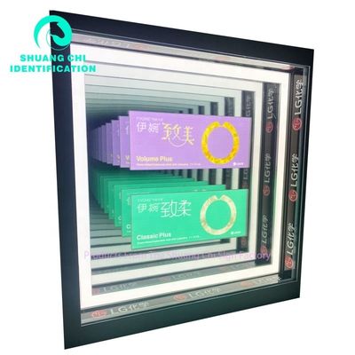내구성 있는 금속 프레임 사용자 정의 무한 3D 미러 DJ 디스코 파티를 위한 네온 댄스 플로어