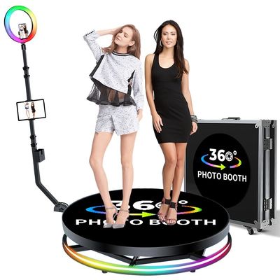 무료 액세서리와 500KG 로드 베어링과 함께 360도 휴대용 사진 부스 카메라