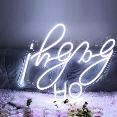 벽 나사 고정 설치 인도어 유연 RGB 네온 스트립 라이트 사용자 지정 네온 라이트