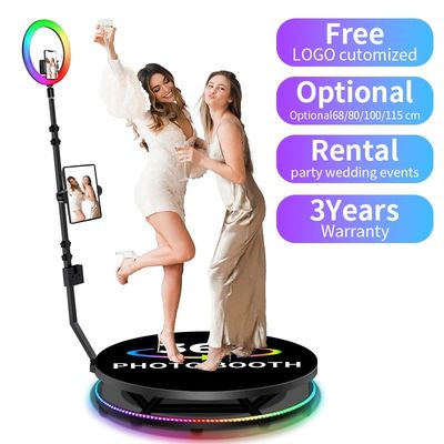 360도 슬로우 모션 비디오 부스 369 카메라 회전 셀카 플랫폼 360 사진 부스