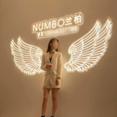 파티 바 홈 이벤트 장식 네온 라이트 생일 축하 LED RGB 표지판 실리카 젤