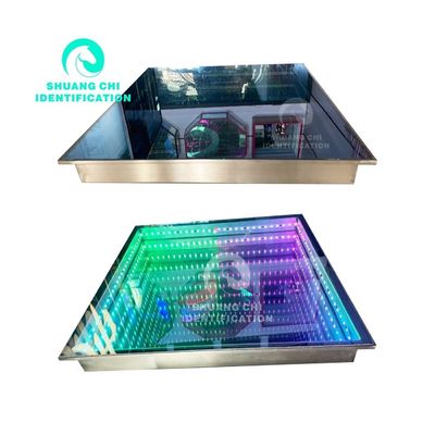 DMX512 제어 모드 LED 액체 타일 바닥 스타일과 기술의 완벽한 혼합