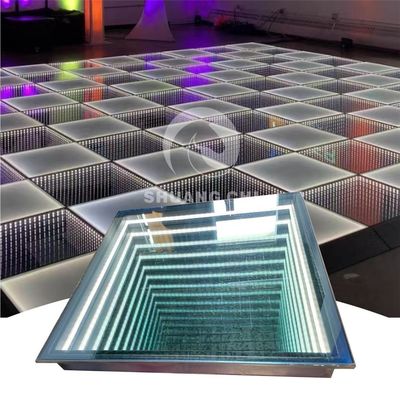 인터랙티브 LED 라이트 업 바닥 타일 50000 시간 수명 및 사용자 정의 크기