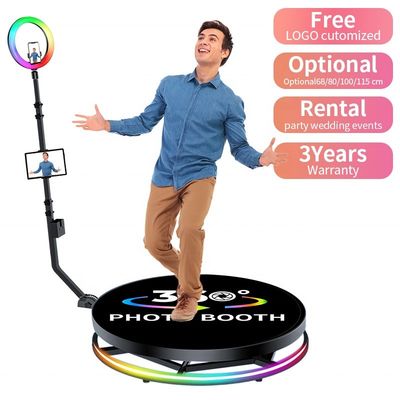 360도 카메라 사진 부스 파티 이벤트용 500KG의 높은 부하 운반 용량