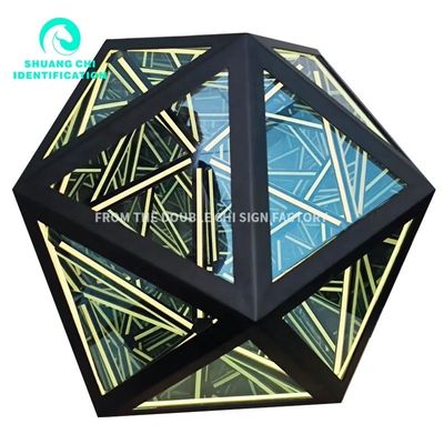 2023 년 말 재료 3D 비전 멜라루카 거울 깊은 거울 고 밝기 LED 빛