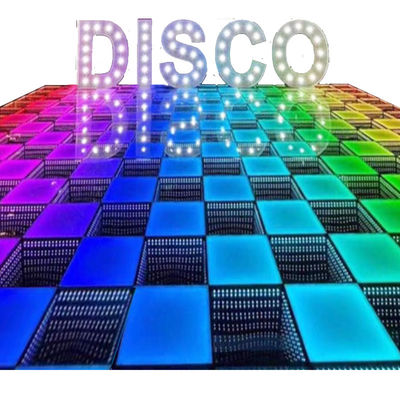 휴대용 LED 댄스 플로어 라이트 30000 작업 시간