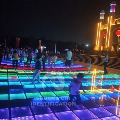 휴대용 LED 댄스 플로어 라이트 30000 작업 시간