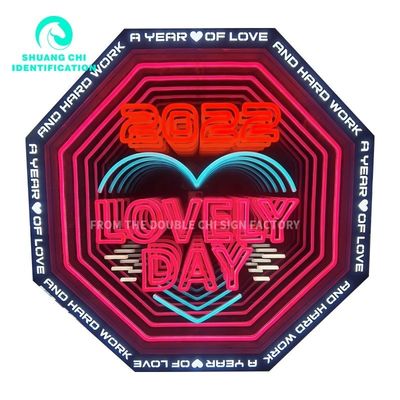2023 무한 확장 디지털 사이니지 LED 라이트 박스 미러 어비스 네온 미러 실내용
