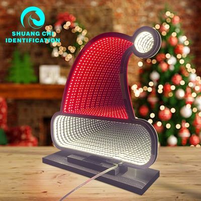 정원 장식 LED 빛 스트립 아크릴 마법 거울 어비살 무한 거울 길이 40cm
