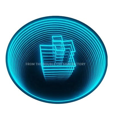 2023 물질 어비스 3D 스테레오 LED 스트립의 사용자 지정 네온 무한 미러 빛 소스