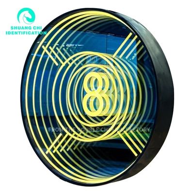 2023 물질 어비스 3D 스테레오 LED 스트립의 사용자 지정 네온 무한 미러 빛 소스