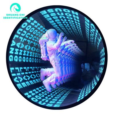 2023 물질 어비스 3D 스테레오 LED 스트립의 사용자 지정 네온 무한 미러 빛 소스
