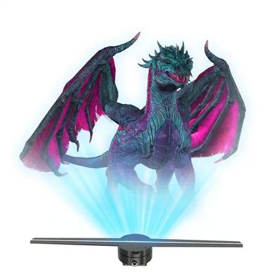 호텔 디지털 비디오 사이니지 65cm 홀로그램 팬 1080p 클라우드 와이파이 올로그램 디스플레이
