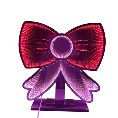 크리스마스 요소 터널 3D 인피니티 미러 반사등