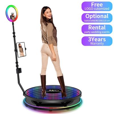 웨딩 파티 용품 360 회전 스탠드 길이 80-120cm의 사진 부스