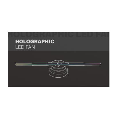 42cm 52cm 65cm 70cm 100cm 프로젝터 디스플레이 Led 3d 홀로그램 팬