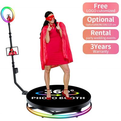 500KG 로드 베어링 디자인 아이패드 사진 부스 셸 생일 및 결혼식 자동
