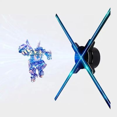 3D 홀로그램 광고 LED 팬, 와이파이 제어 및 최첨단 회전 영상