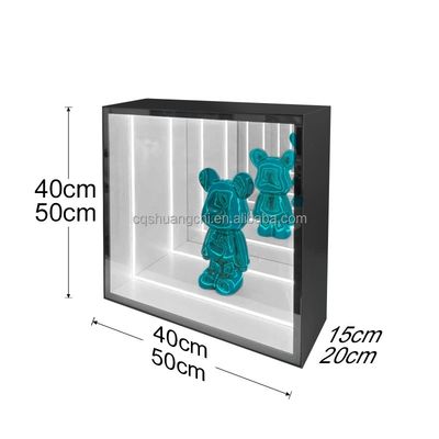 패션 스토어 LED 라이트 컬러 변경 디스플레이 캐비닛 지능형 터널 장식
