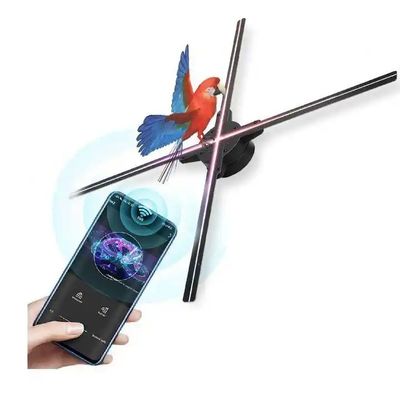 고 콘트라스트 비율 1.692MM 및 입력 전압 100-240W/AC 50/60HZ의 3D 홀로그램 팬