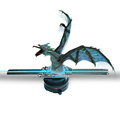 온라인 소매업체용 3D 홀로그램 팬 42cm 16GB 카드 환기기 홀로그램 광고