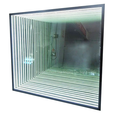 사용자 정의 디자인과 80lm / w 램프 빛 효율을 가진 3D 네온 심층 거울