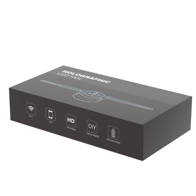 APP 3D 홀로그램 팬이 벽 176° 관점 인터랙티브 홀로그램 전화