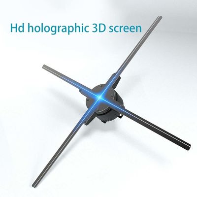3D 홀로그래픽 디스플레이 팬 LED 24시간 반응 시간 및 176° 관점