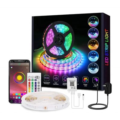 12V LED 라이트 스트립 30/60/90/120/144 RGB WS2815 LED 유연하고 주소