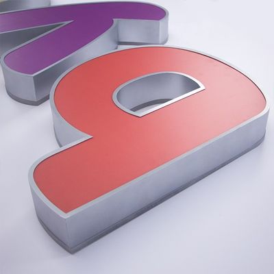야외 표지판 3d 조명 LED 라이트 LED 아크릴 빛나는 문자 사용자 정의 색상