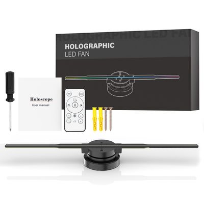 입력 전압 100-240W/AC 50/60HZ 홀로그래픽 팬으로 광고 게임을 업그레이드