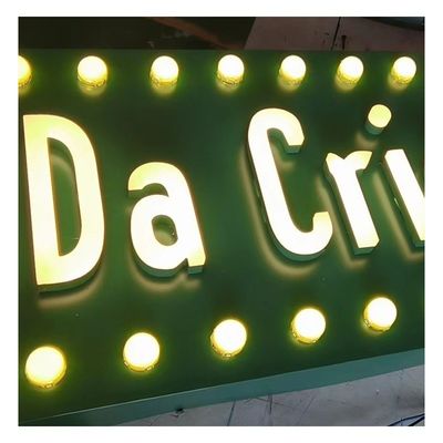 LED 마키어 글자 조명 및 레트로 금속 표지판