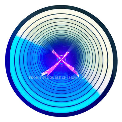 사용자 지정 두께 RGB LED 네온 문자 테이블 2023 비디오 라이트 LED 벽 3D 문자 표지