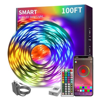 주거용 다채로운 주소형 SK6812 SMD 5050 RGB LED 스트립 라이트