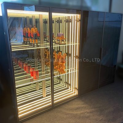 상업용 공간 DC12V/AC110-220V를 위한 전문 맞춤형 두께 디스플레이 케이스