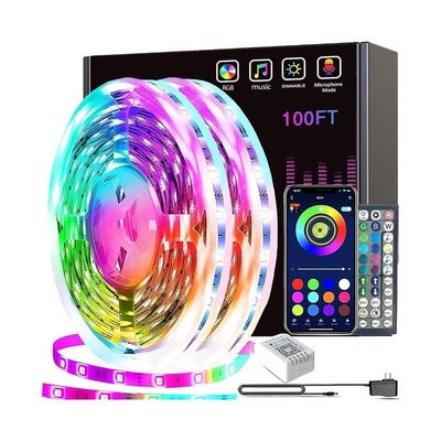12V 10mmPCB 마법 LED 스트립 60LEDS/M IC WS2811 5050RGB IP20 50000 작업 시간 CRI 80