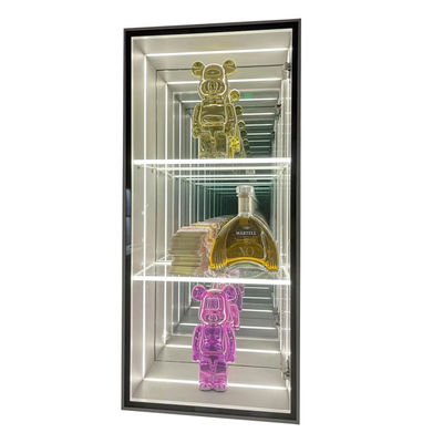 모델 레고 미니 피겨 인피니티 LED 신호 디스플레이 케이스 DC12V/AC110-220V 전압