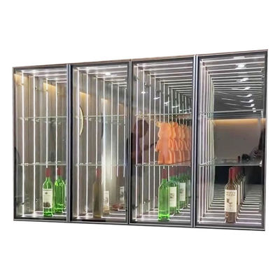 모델 레고 미니 피겨 인피니티 LED 신호 디스플레이 케이스 DC12V/AC110-220V 전압