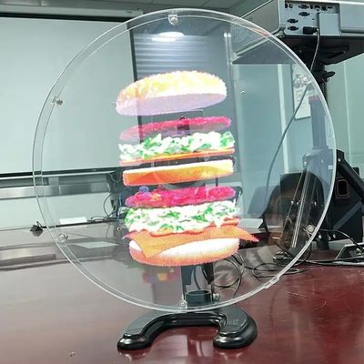 100-240W/AC 50/60HZ 입력 전압 3D 홀로그램 LED 팬 디스플레이용 홀로그램 팬
