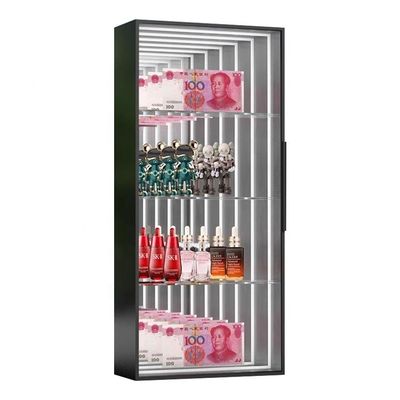 고 밝기 LED 광원 사용자 정의 무한 환각 거울 디스플레이 케이스