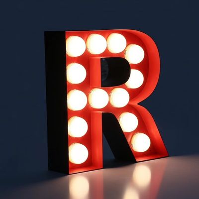야외 디지털 빌보드 아크릴 LED 글자 조명
