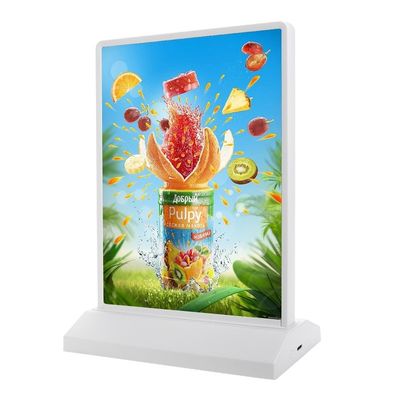 재충전 가능한 배터리와 SMD4014 광원을 가진 이면 A5 자기 조명 상자