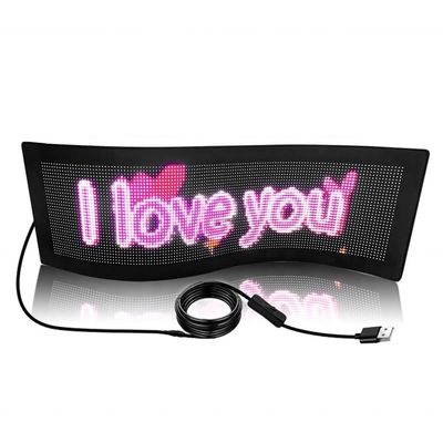 스마트 앱 제어 USB LED 표지판 전시실 미니 LED 광고 디스플레이