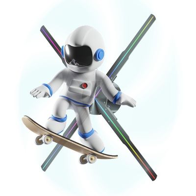 3D 홀로그램 프로젝터와 홀로그램 화면으로 장착된 월 마운트 홀로그램 패니 팩