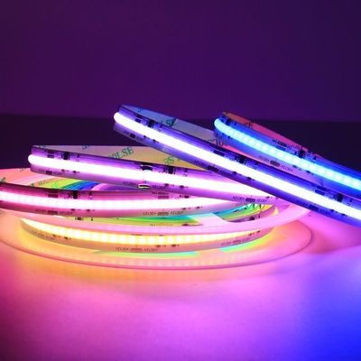 IP68 COB LED 스트립 라이트 5M 16.4FT 슬림 유연 디자인 2-5 12V 24V 붙여질 수 있습니다